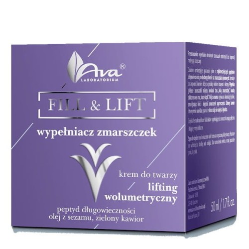 AVA Fill&Lift Krem wypełniacz zmarszczek d/twarzy