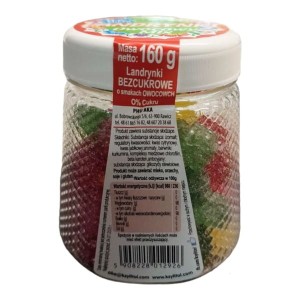 Aka Landrynki Owocowe 0% Cukru Owocowy Mix 160 g