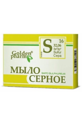 Golden Pharm Mydło w kostce siarkowe 70 g