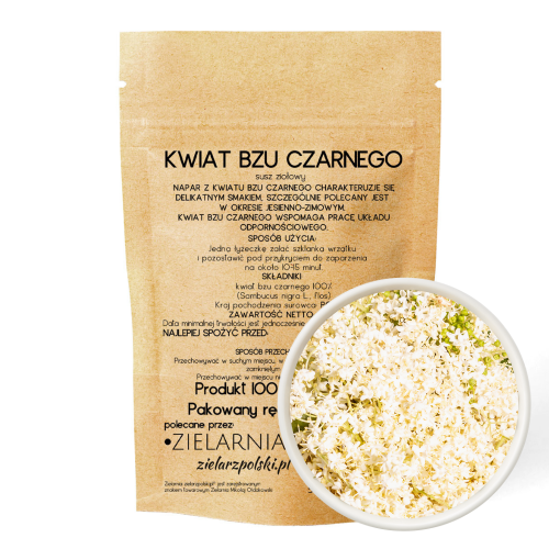 Bez czarny kwiat 50g ZIELARZPOLSKI