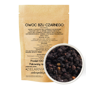 Bez czarny owoc 50g ZIELARZPOLSKI