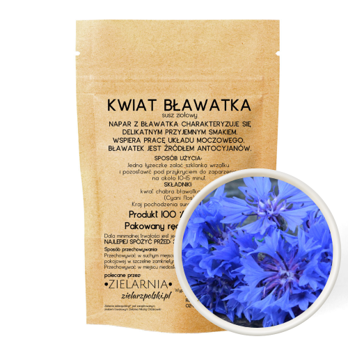 Bławatek kwiat 50g ZIELARZPOLSKI