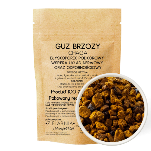 Brzoza guz chaga 50g ZIELARZPOLSKI