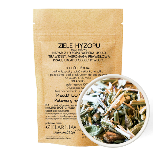 Hyzop ziele 50g ZIELARZPOLSKI