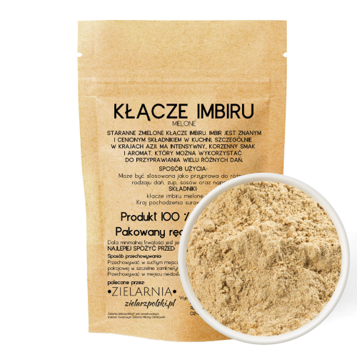 Imbir mielony 50g ZIELARZPOLSKI