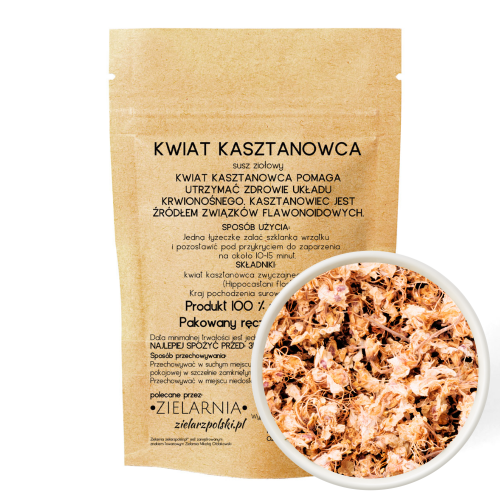 Kasztanowiec kwiat 50g ZIELARZPOLSKI