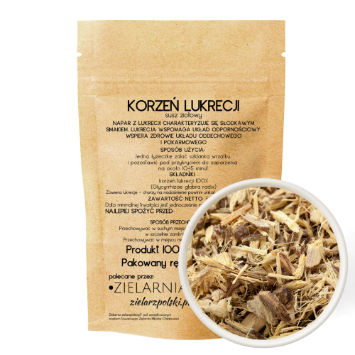 Lukrecja korzeń 50g ZIELARZPOLSKI