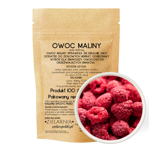 Malina owoc 50g ZIELARZPOLSKI