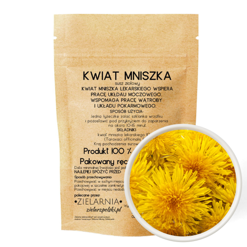 Mniszek kwiat 50g ZIELARZPOLSKI