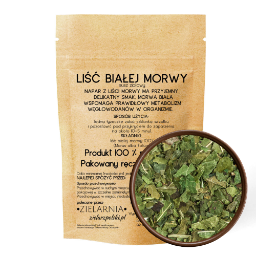Morwa biała liść 50g ZIELARZPOLSKI