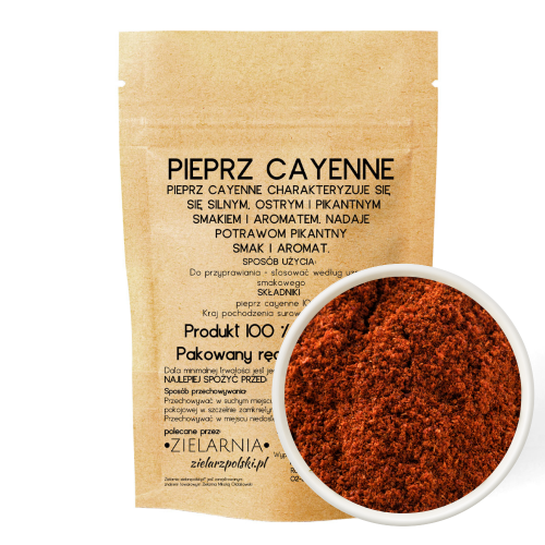 Pieprz cayenne mielony 50g ZIELARZPOLSKI