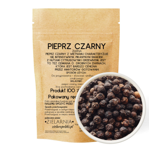 Pieprz czarny ziarno 50g ZIELARZPOLSKI