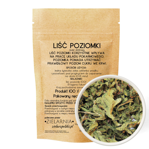 Poziomka liść 50g ZIELARZPOLSKI