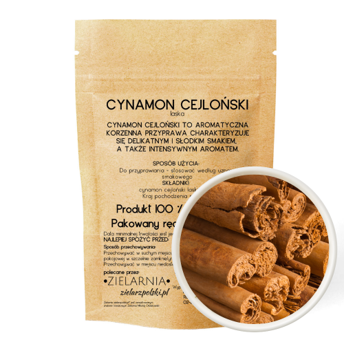 Cynamon cejloński laska 50g ZIELARZPOLSKI