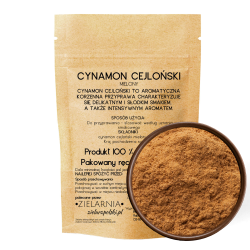 Cynamon cejloński mielony 50g ZIELARZPOLSKI