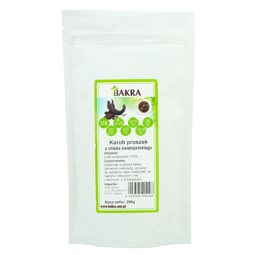 BAKRA Karob proszek z Chleba Świętojańskiego 200g