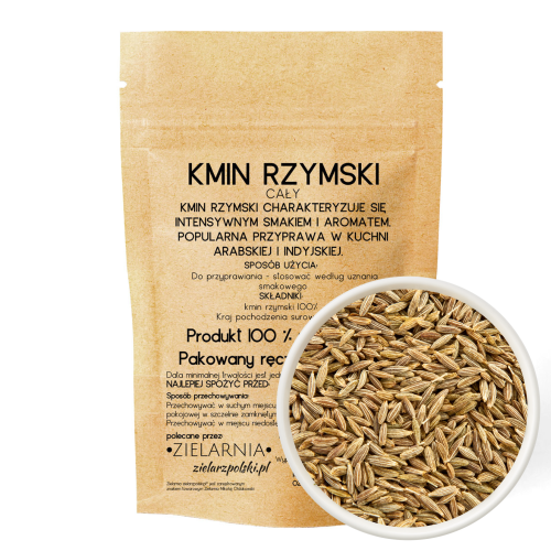 Kmin rzymski cały 50g ZIELARZPOLSKI
