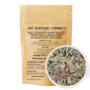 Borówka czernica liść 50g ZIELARZPOLSKI