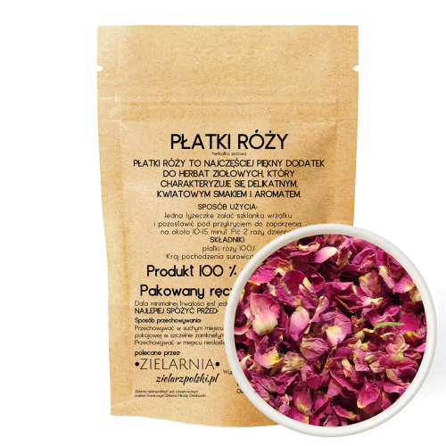 Róża płatki 50g ZIELARZPOLSKI