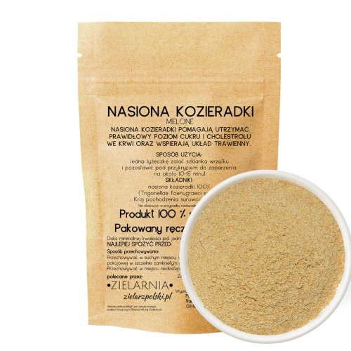 Kozieradka nasiona mielone 50g ZIELARZPOLSKI