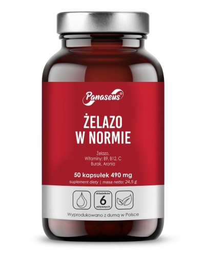 Żelazo w normie (50 kaps.)