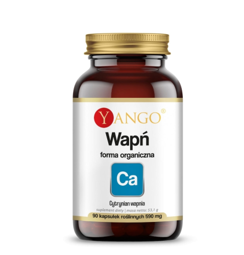 Wapń - cytrynian wapnia 90 kaps.