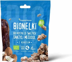 DATE PRALINES MET KOKOSNOOT BIO GLUTENVRIJ 50 g - BIO HUIS (BIONELS)