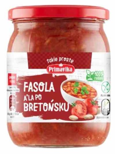 Fasolka a'la po bretońsku 480g PRIMAVIKA