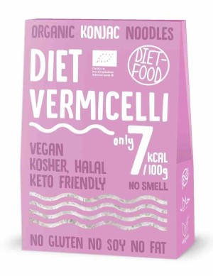 Makaron shirataki vermicelli BEZGL. BIO 300 g DIET FOOD