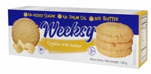 Kruche ciasteczka maślane B/C 120g BOGUTTI