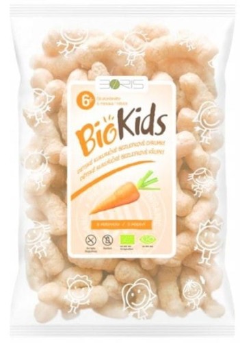 Chrupki kukurydziane z marchwią BEZGL. BIO 55 g BIO KIDS