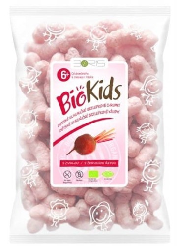 Chrupki kukurydziane z burakiem BEZGL. BIO 55 g BIO KIDS