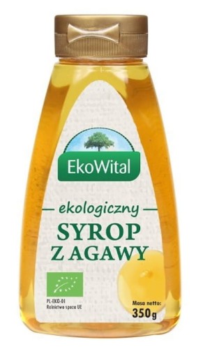 Syrop z agawy BIO 350 g EKOWITAL