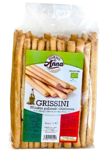 Grissini z oliwą z oliwek BIO 120 g FORNO DI ANNA