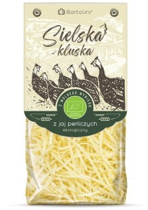 Sielska Kluska z jaj perliczych krajanka BIO 250g BARTOLINI