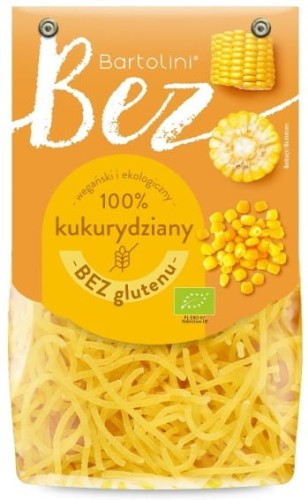 Makaron kukurydziany  krajanka (filini) BEZGL. BIO 250g BARTOLINI