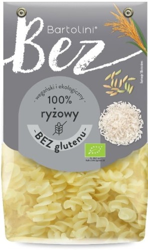 Makaron ryżowy  świderek BEZGL. BIO 250g BARTOLINI