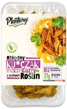 Plantway Ku*czak indyjski curry 160 g PLANTWAY