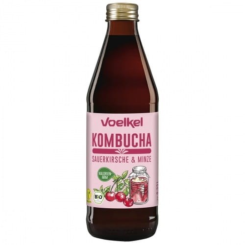 Kombucha wiśnia-mięta BIO 330 ml