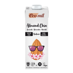 Amandeldrank zonder suiker met chia BIO 1 l Ecomil