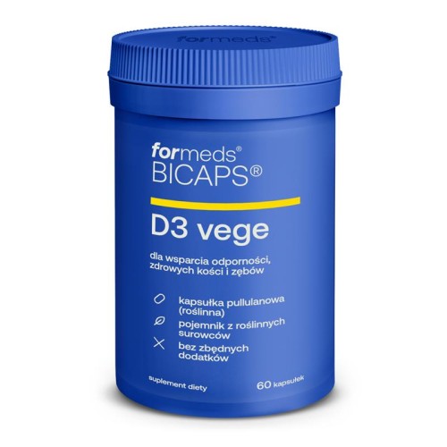 Bicaps Vitamine D3 Vege 300 mg 60 capsules ForMeds