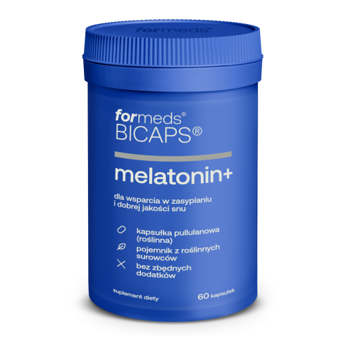 Bicaps Melatonine Melatonine + 3 mg 60 porties 60 capsules ForMeds
