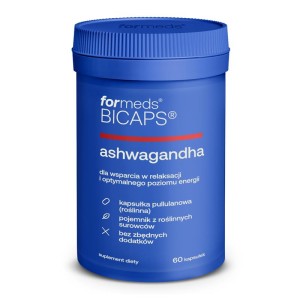 Bicaps Ashwagandha 290mg 60 capsules ForMeds