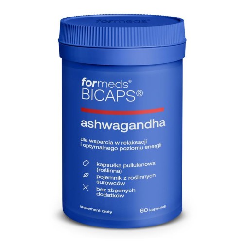 Bicaps Ashwagandha 290mg 60 capsules ForMeds