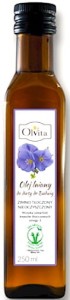 Budwig Lijnzaadolie, ruw, koudgeperst 250ml OLVITA