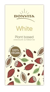 Gluten-free white chocolate (on a rice drink) BIO 100 g - BONVITA