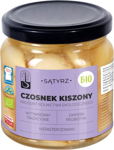 CZOSNEK KISZONY BIO 120 g SĄTYRZ