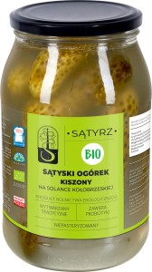 Ingelegde komkommer BIO 880 g Sątyrz