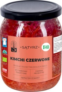 BIO Kimchi czerwone 450g Sątyrz