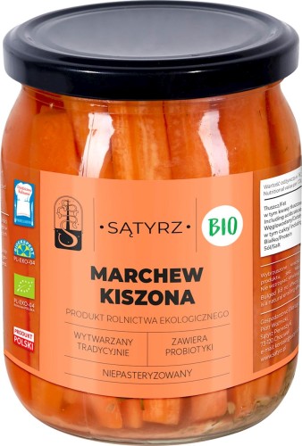 MARCHEW KISZONA BIO 500 g 280 g SĄTYRZ